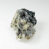 Fluorine et hématite - Face Sud des Droites, massif du Mont-Blanc, Haute-Savoie, France