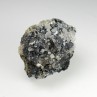 Fluorine et hématite - Face Sud des Droites, massif du Mont-Blanc, Haute-Savoie, France