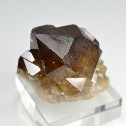 Smoky quartz - Les Rochassiers, Mont-Blanc massif, Haute-Savoie, France