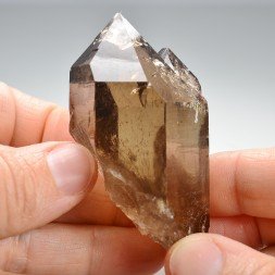 Quartz fumé - Les Courtes, massif du Mont-Blanc, Haute-Savoie, France