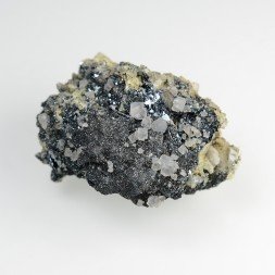 Fluorine et hématite - Face Sud des Droites, massif du Mont-Blanc, Haute-Savoie, France