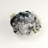 Fluorine et hématite - Face Sud des Droites, massif du Mont-Blanc, Haute-Savoie, France