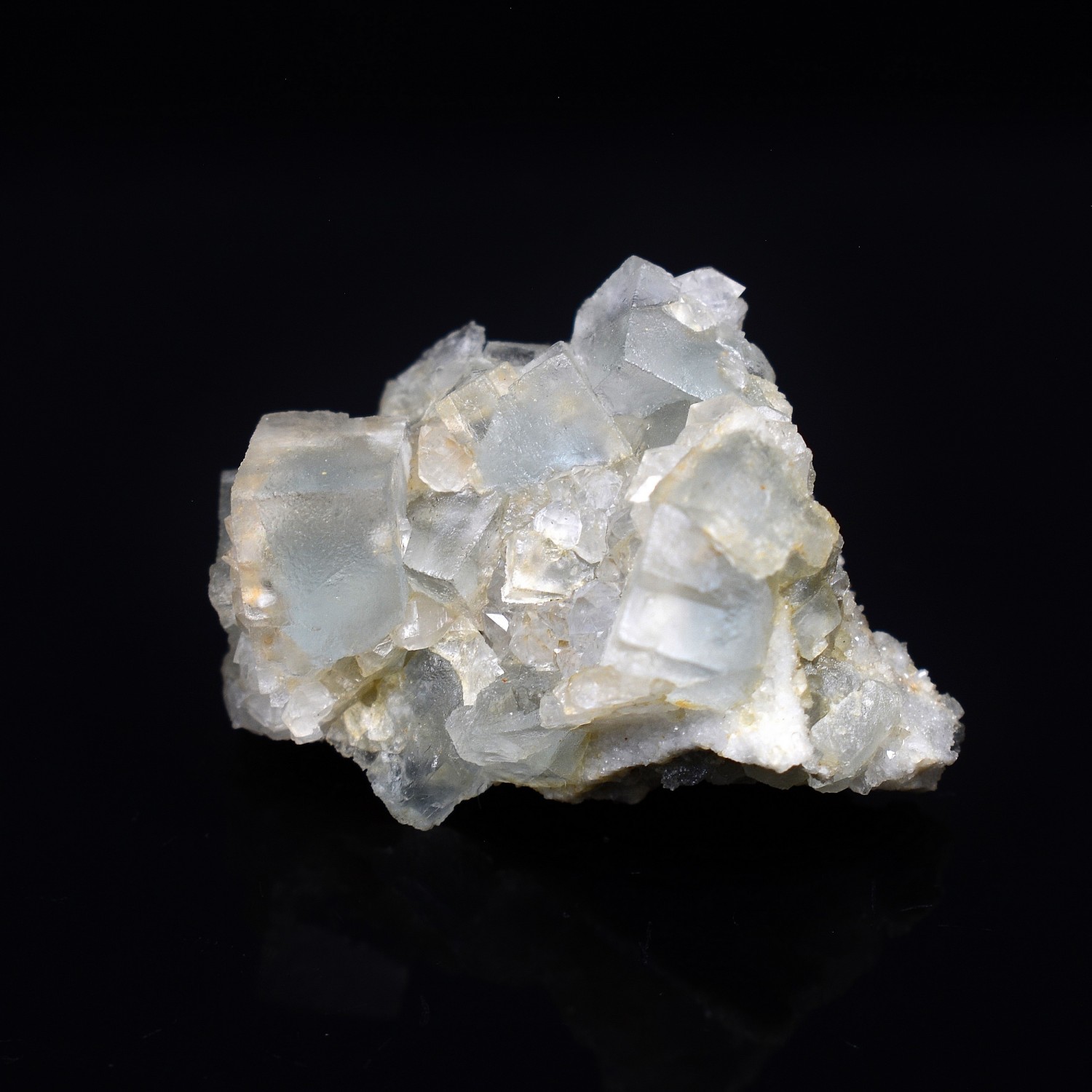 Fluorite, quartz - Le Franciman,  Tarn, France