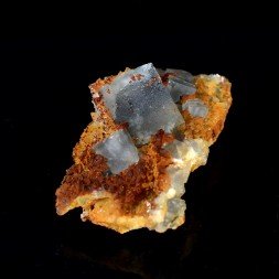 Fluorite and quartz - Le Franciman, Tarn, France