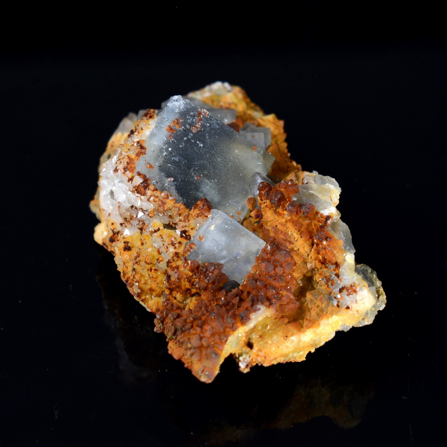 Fluorine et quartz - Le Franciman,  Tarn, France