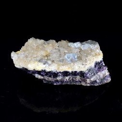 Fluorite, quartz - Bisage, Puy-de-Dôme, France