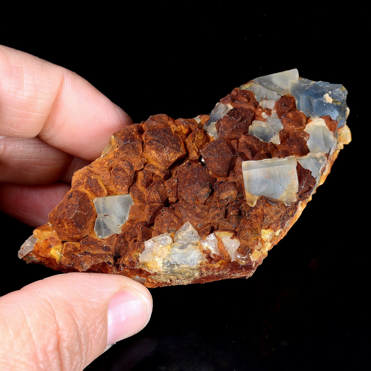 Fluorine et quartz - Le Franciman,  Tarn, France