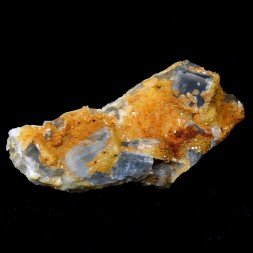 Fluorite and quartz - Le Franciman, Tarn, France