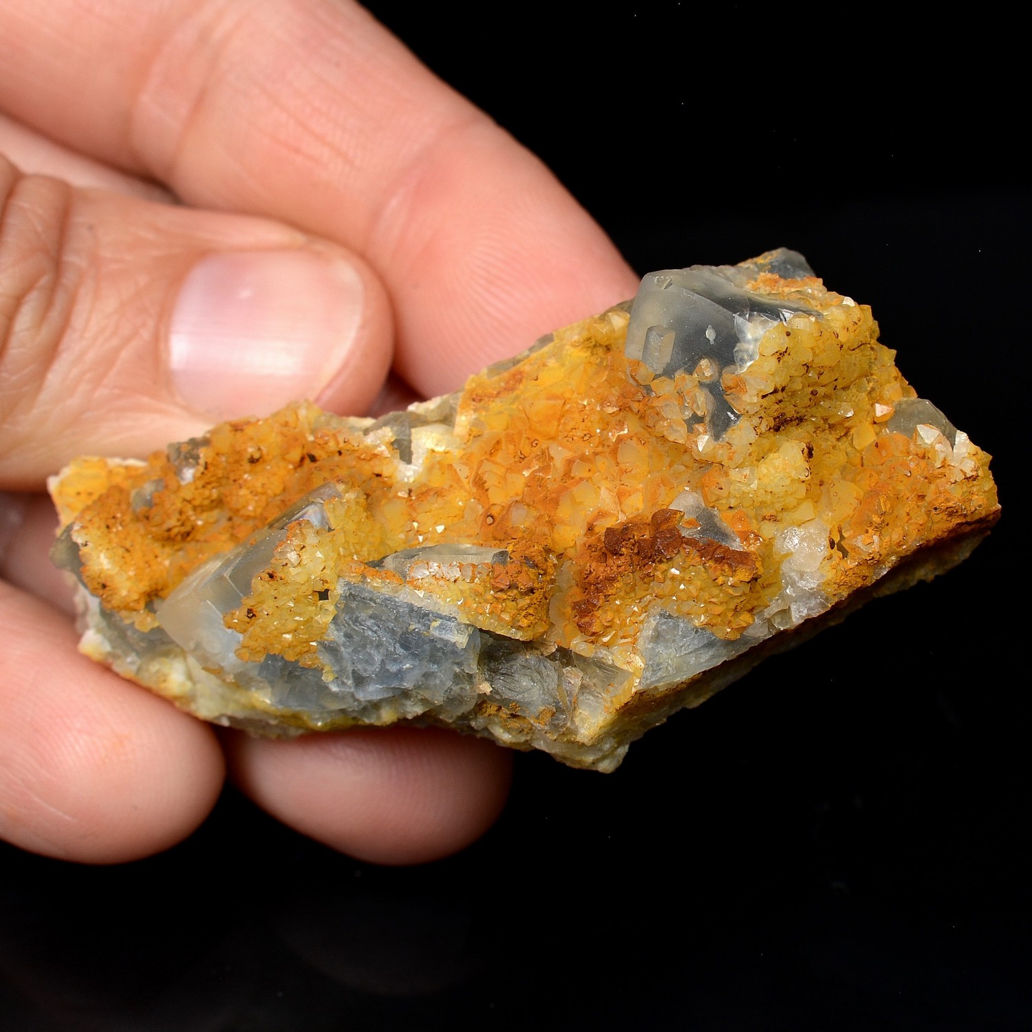 Fluorine et quartz - Le Franciman,  Tarn, France