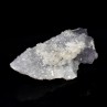 Calcite on quartz and fluorite - Fontsante, Var, France