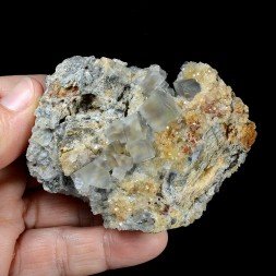 Fluorine et quartz - Le Franciman,  Tarn, France