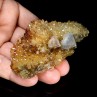 Fluorine et quartz - Pratclaux, Haute-Loire, France