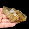 Fluorine et quartz - Pratclaux, Haute-Loire, France