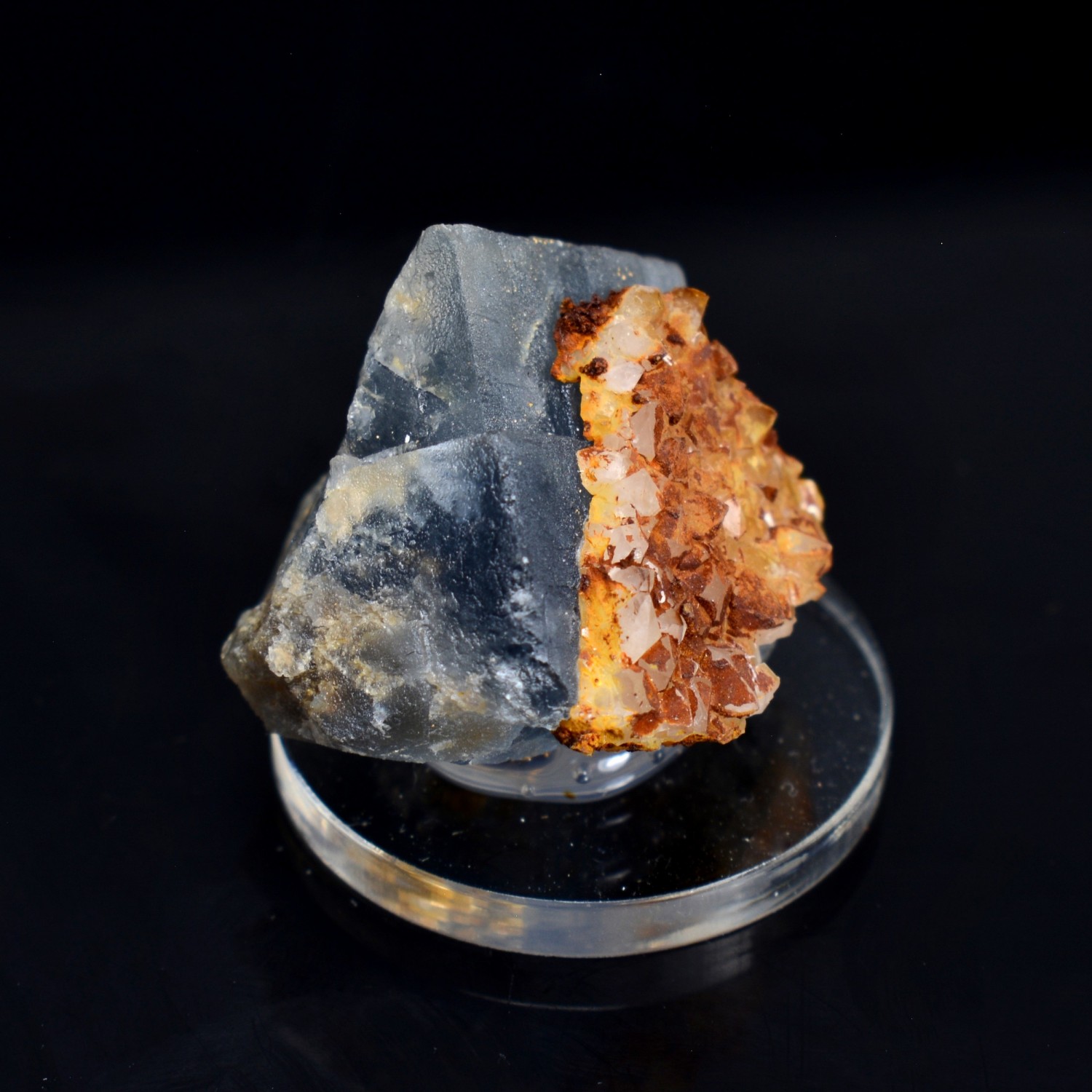 Fluorine, quartz - Le Franciman, Tarn, France