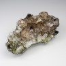 Quartz, fluorine, hématite - Face Sud des Droites, massif du Mont-Blanc, Haute-Savoie, France