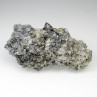Quartz, fluorine, hématite - Face Sud des Droites, massif du Mont-Blanc, Haute-Savoie, France