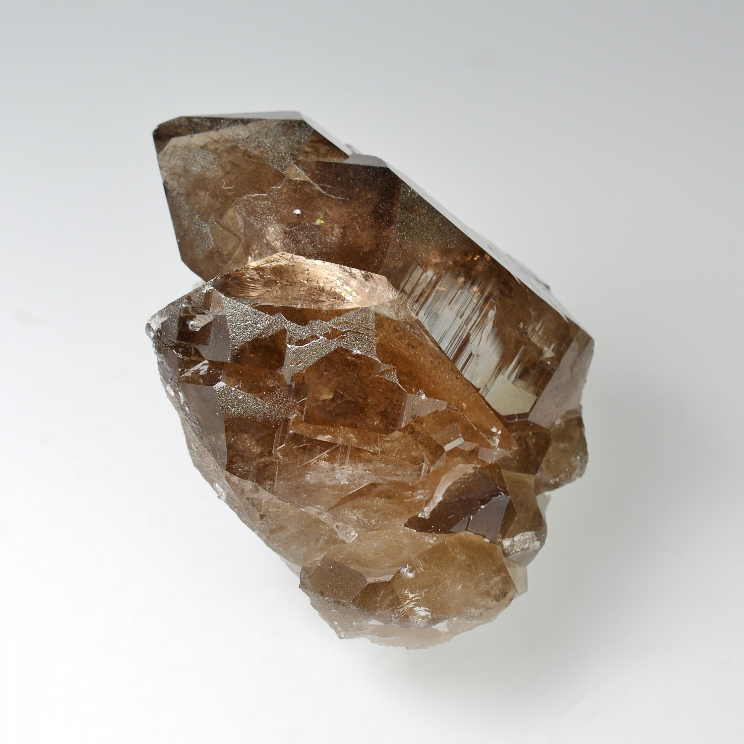 Quartz fumé - Les Courtes, massif du Mont-Blanc, Haute-Savoie, France