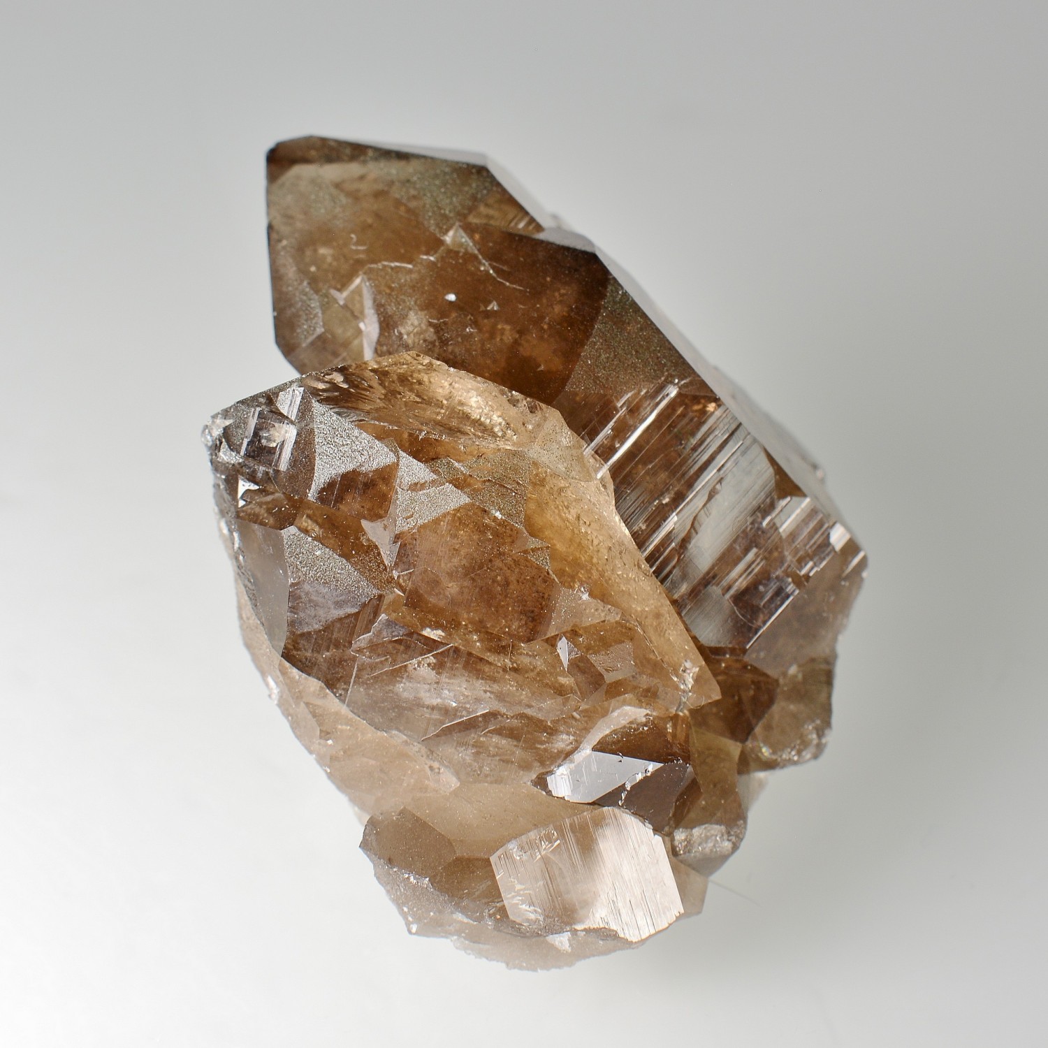 Quartz fumé - Les Courtes, massif du Mont-Blanc, Haute-Savoie, France