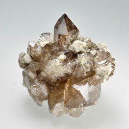 Quartz fumé - Les Courtes, massif du Mont-Blanc, Haute-Savoie, France