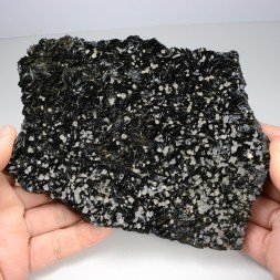 Fluorite and hematite - Face Sud des Droites, Mont-Blanc massif, Haute-Savoie, France