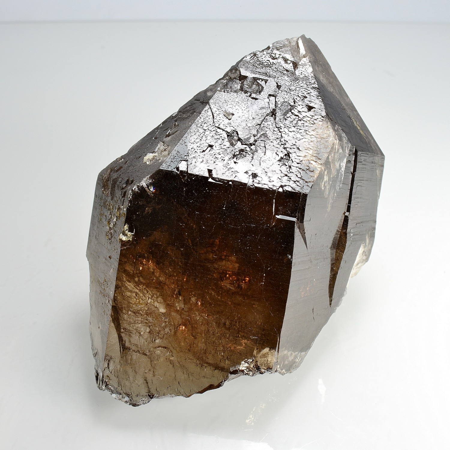Smoky quartz - Les Courtes, Mont-Blanc massif, Haute-Savoie, France