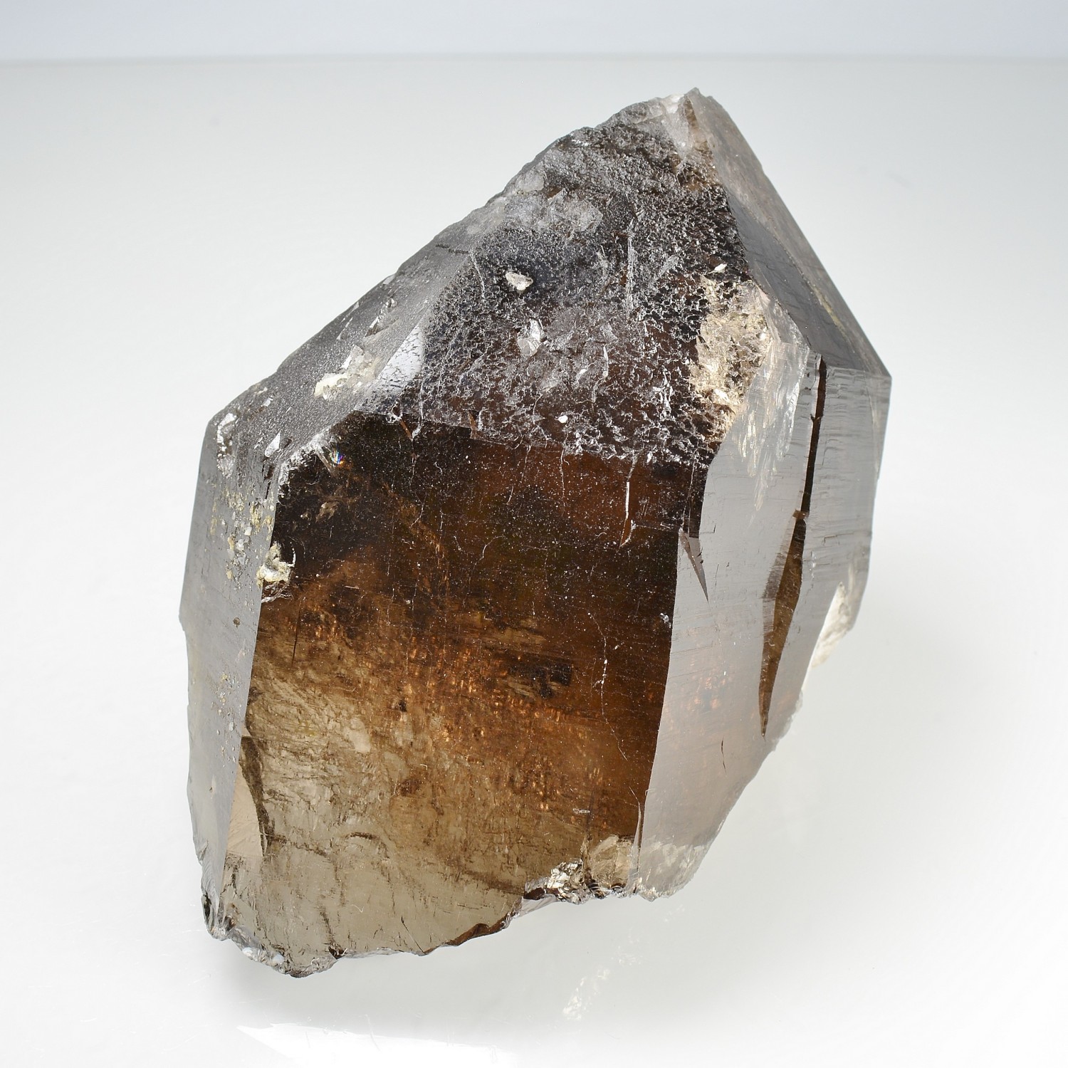 Smoky quartz - Les Courtes, Mont-Blanc massif, Haute-Savoie, France
