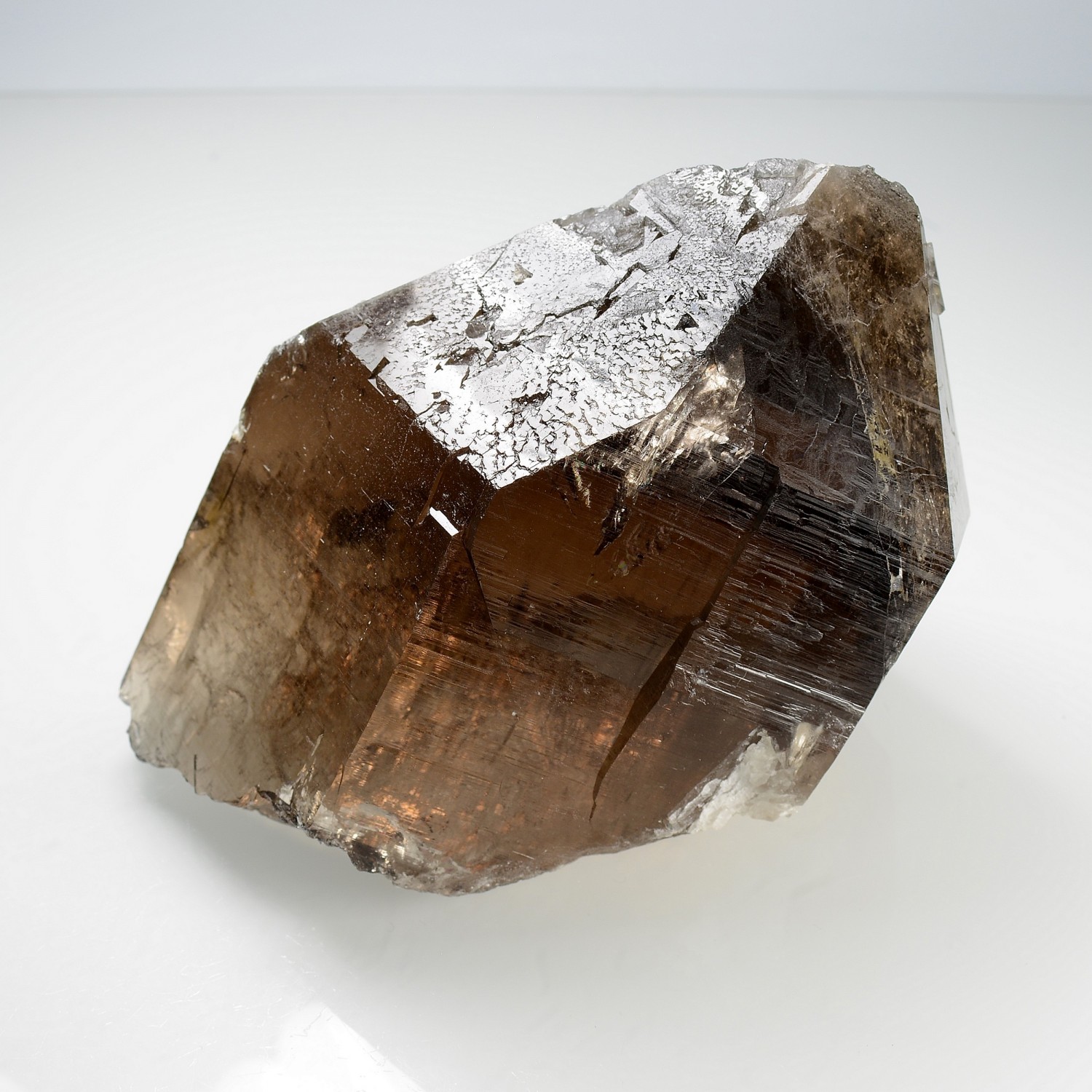 Smoky quartz - Les Courtes, Mont-Blanc massif, Haute-Savoie, France