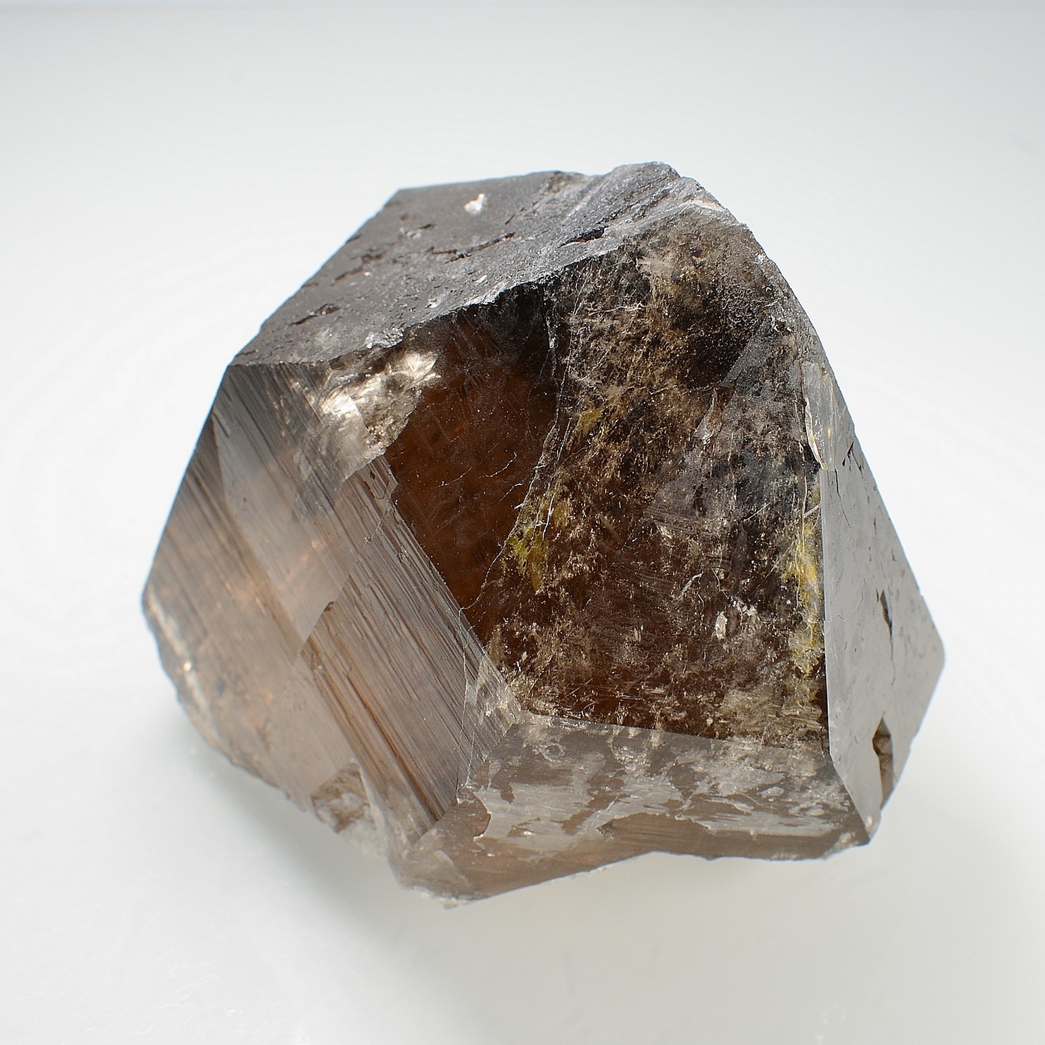 Smoky quartz - Les Courtes, Mont-Blanc massif, Haute-Savoie, France