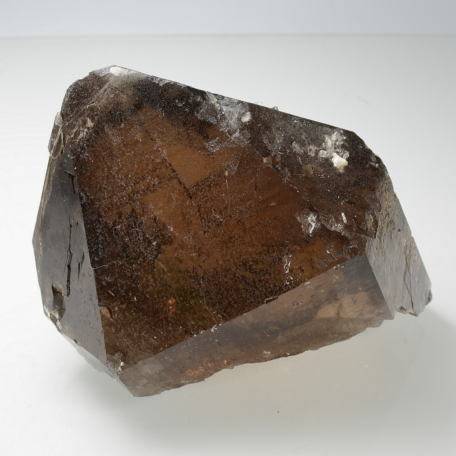 Smoky quartz - Les Courtes, Mont-Blanc massif, Haute-Savoie, France