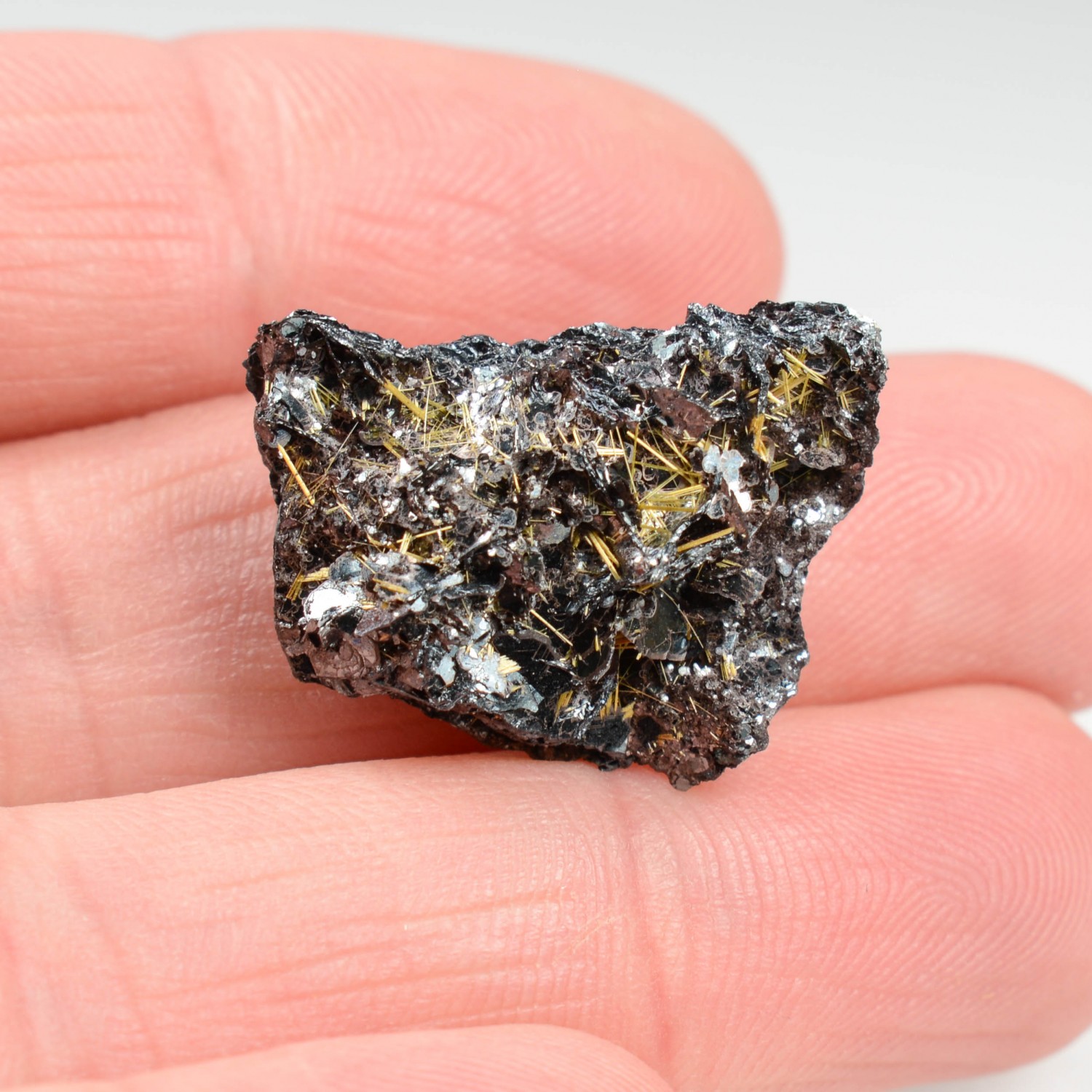 Rutile and hematite - Novo Horizonte, Bahia, Brazil
