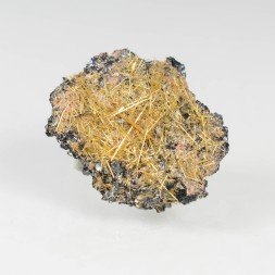 Rutile et hématite - Novo Horizonte, Bahia, Brésil
