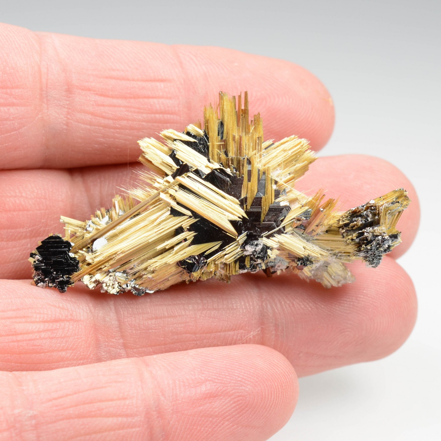 Rutile and hematite - Novo Horizonte, Bahia, Brazil