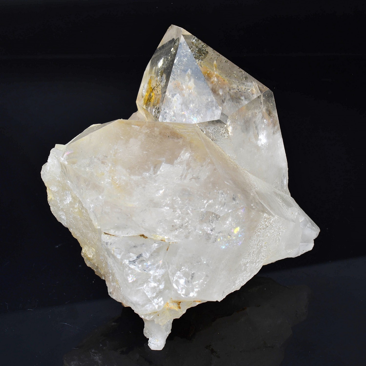 Quartz à inclusions de pyrite - Minas Gerais, Brésil