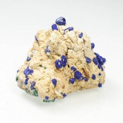 Azurite - Sotoloras, environs de Nador, Maroc