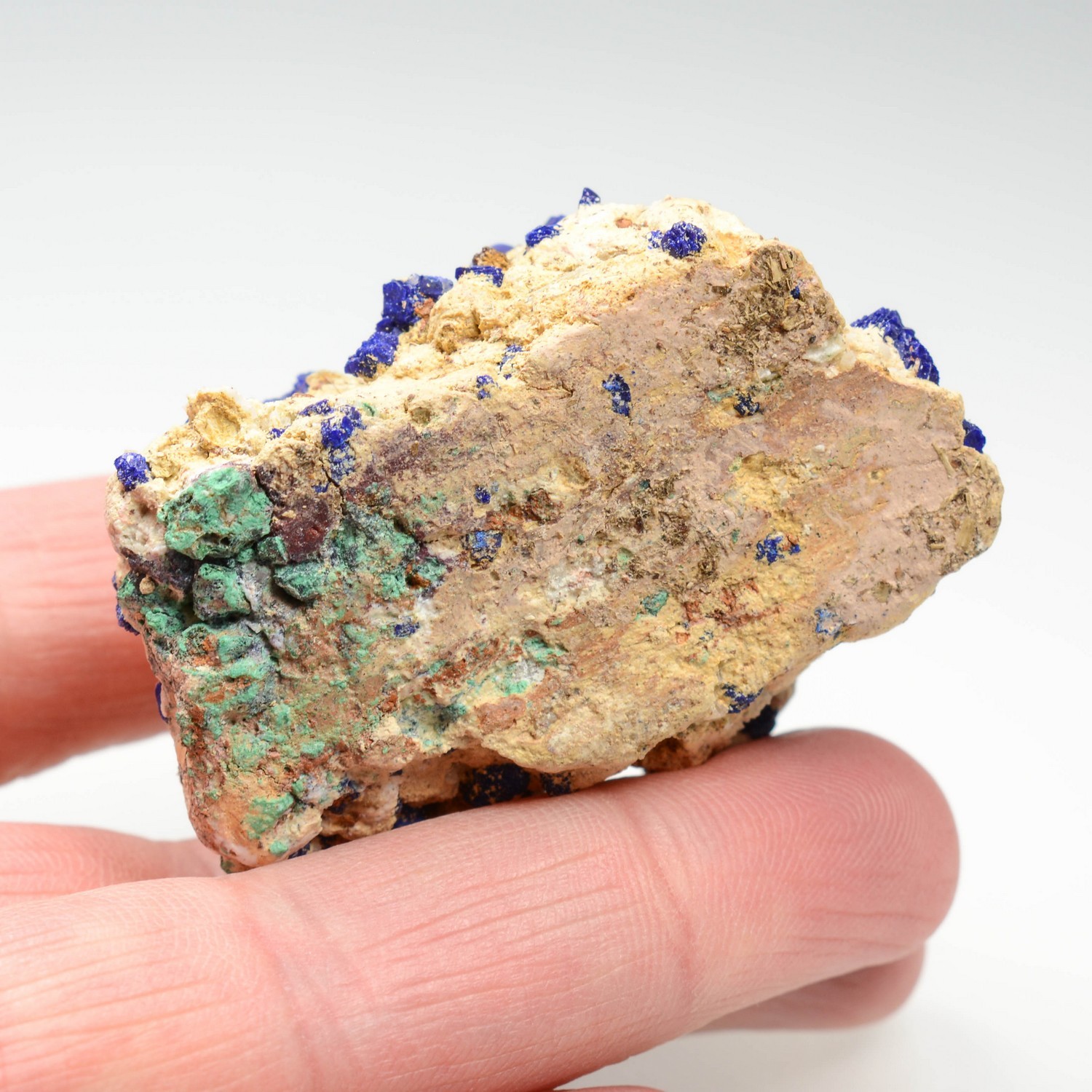 Azurite - Sotoloras, environs de Nador, Maroc