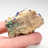 Azurite - Sotoloras, environs de Nador, Maroc