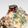 Garnet and clionochlor - Bellecombe, Chatillon, Aosta Valley, Italy