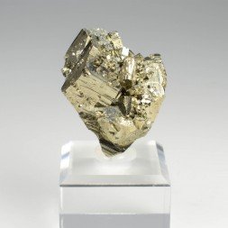 Rhombohedral pyrite - Borieva Mine, Madan, Bulgaria