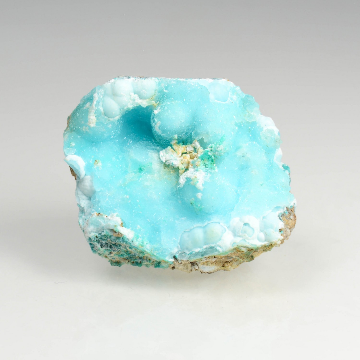 Hemimorphite - Palabanda, M'Fouati District, Republic of Congo