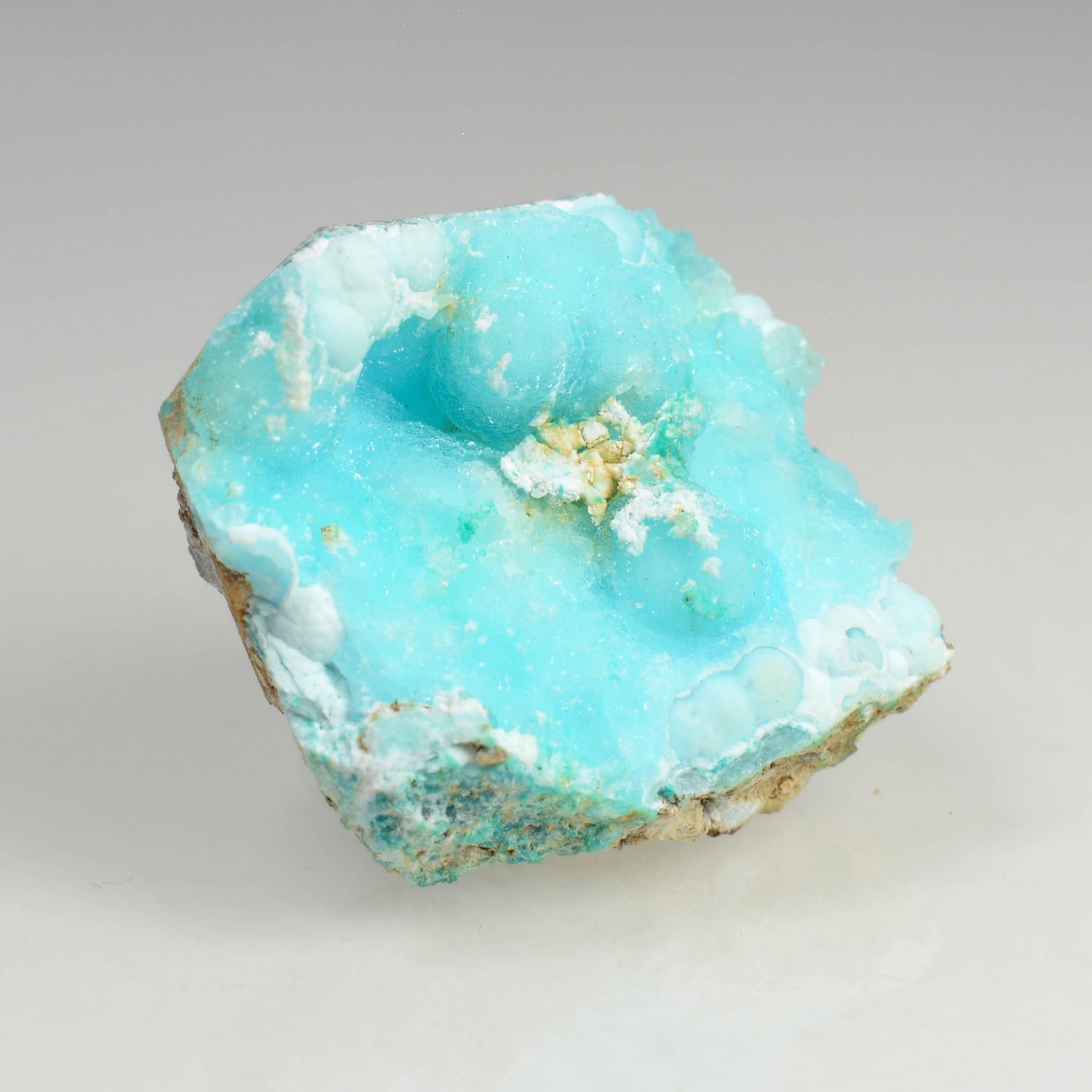 Hemimorphite - Palabanda, M'Fouati District, Republic of Congo