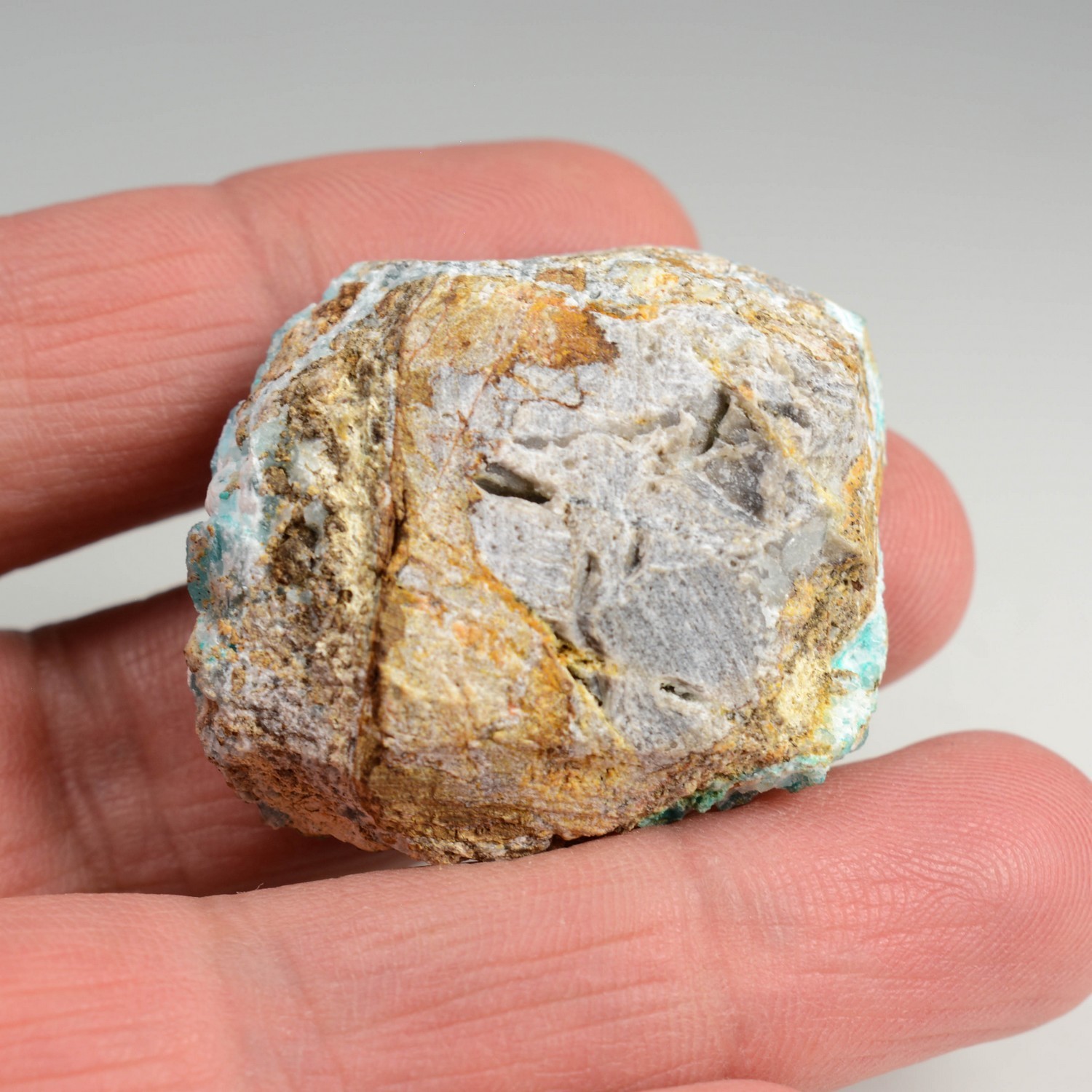 Hemimorphite - Palabanda, M'Fouati District, Republic of Congo