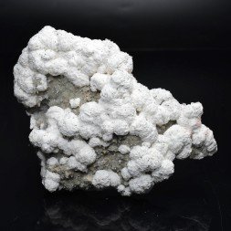 Calcite rose et chalcopyrite sur barytine - Cuzac, Lot, France