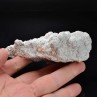 Pink calcite and chalcopyrite on barite - Cuzac, Lot, France