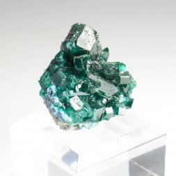 Dioptase et microquartz - Brazzaville, République du Congo
