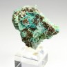 Rosasite, conichalcite, hémimorphite - Mine Ojuela, Mapimi, Durango, Mexique
