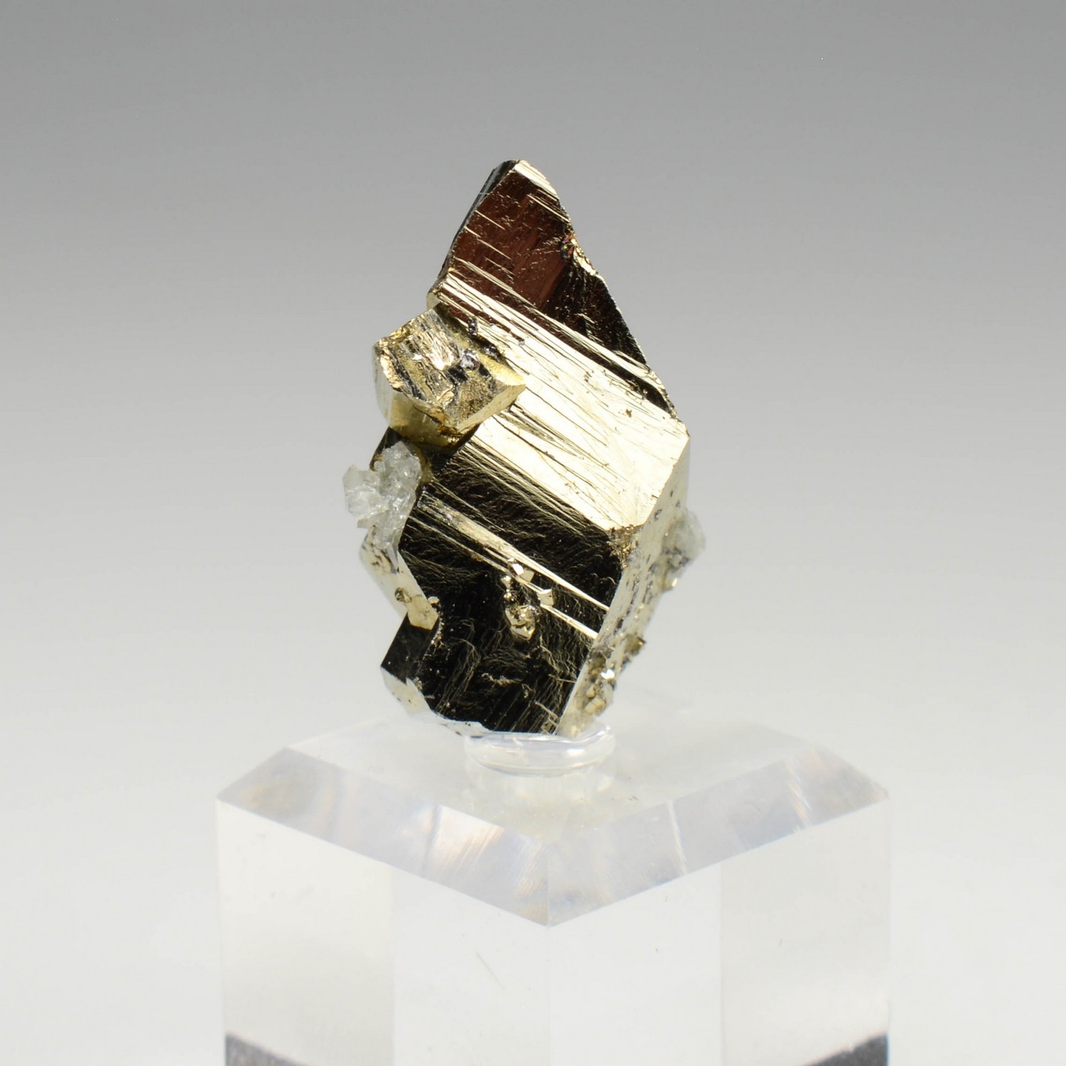 Rhombohedral pyrite - Borieva mine, Madan, Bulgaria