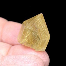 Quartz à inclusions de rutile - Novo Horizonte, Bahia, Brésil