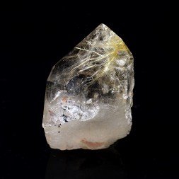 Rutile inclusions in quartz - Novo Horizonte, Bahia, Brazil