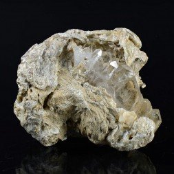 Quartz et palygorskite - La Table, Savoie, France
