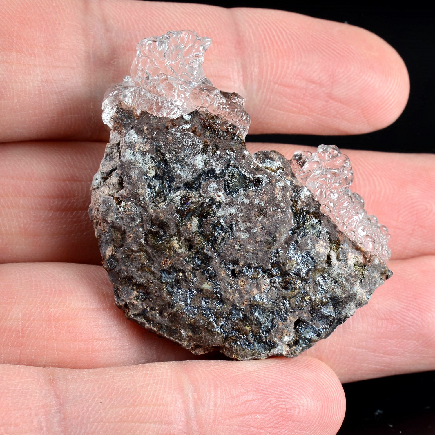 Opale hyalite - Colline Kopasz, Tarcal, Tokaj, Hongrie